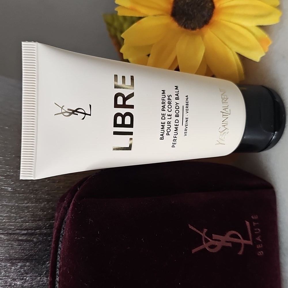 Yves Saint Laurent Libre Body Balm with Burgundy Pouch - Picture 3 of 5